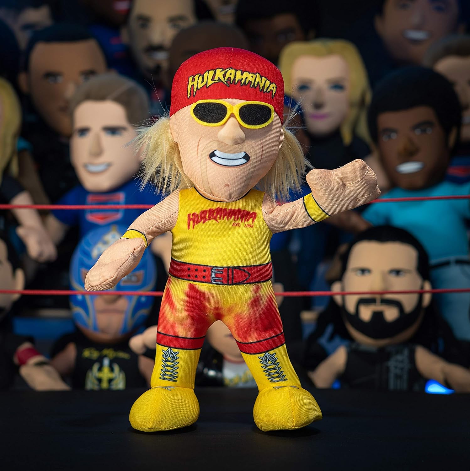 hulk hogan stuffed doll