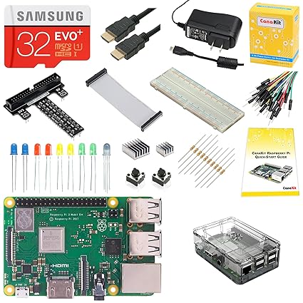 Image result for CanaKit Raspberry Pi 3 B+ (B Plus) Ultimate Starter Kit (32 GB Edition, Clear Case)
