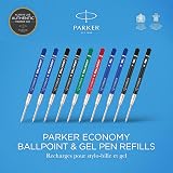 Parker Ballpoint Pen Refill Medium Tip Red QUINKflow Ink 2 Count view 7