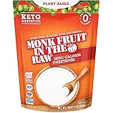 MONK FRUIT IN THE RAW, 16 oz Baker's Bag, Pack of 1, Natural Monk Fruit Sweetener w/ Erythritol, Sugar-Free