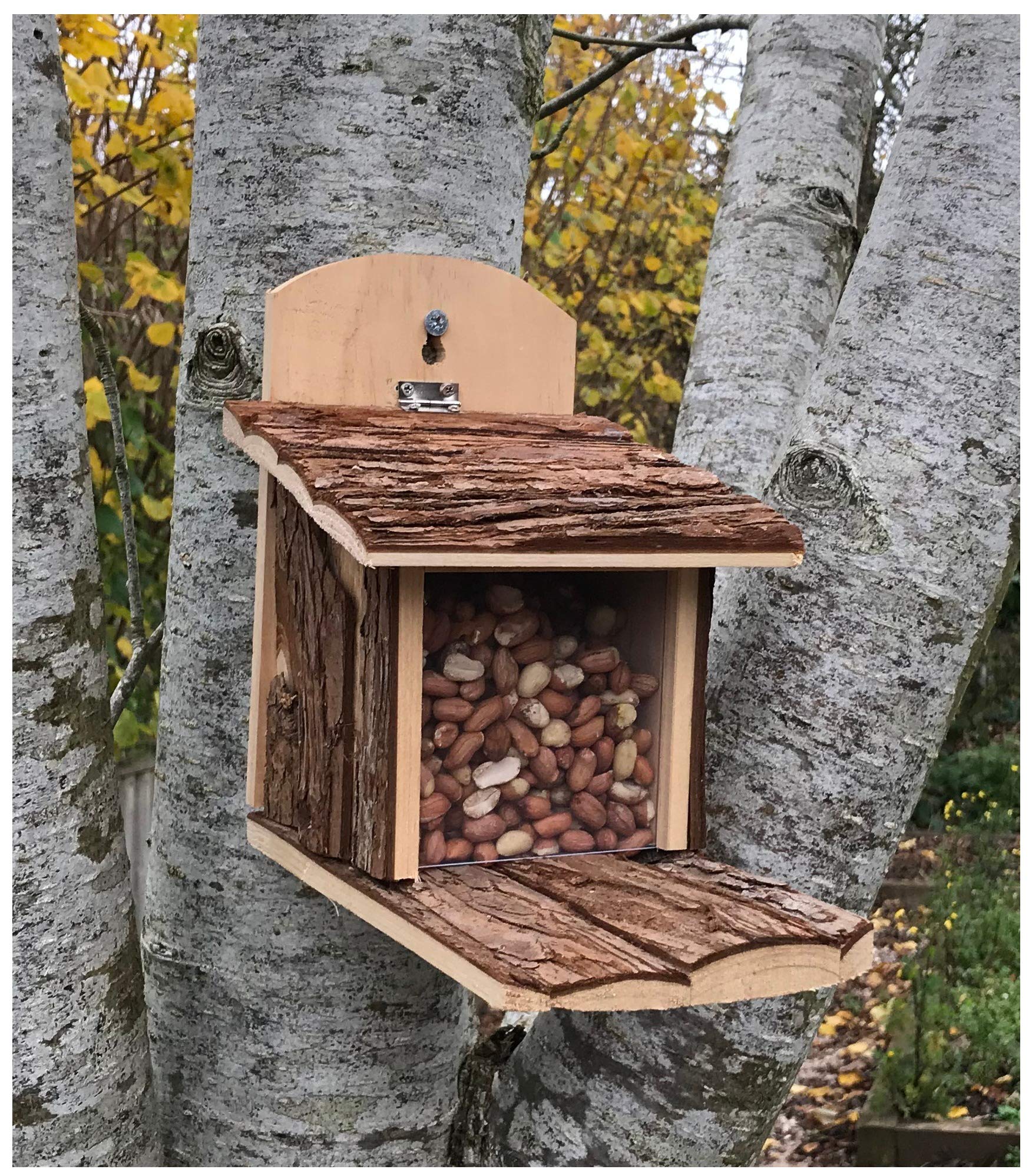 Greenkey Garden & Home 699 Squirrel Feeder - Brown