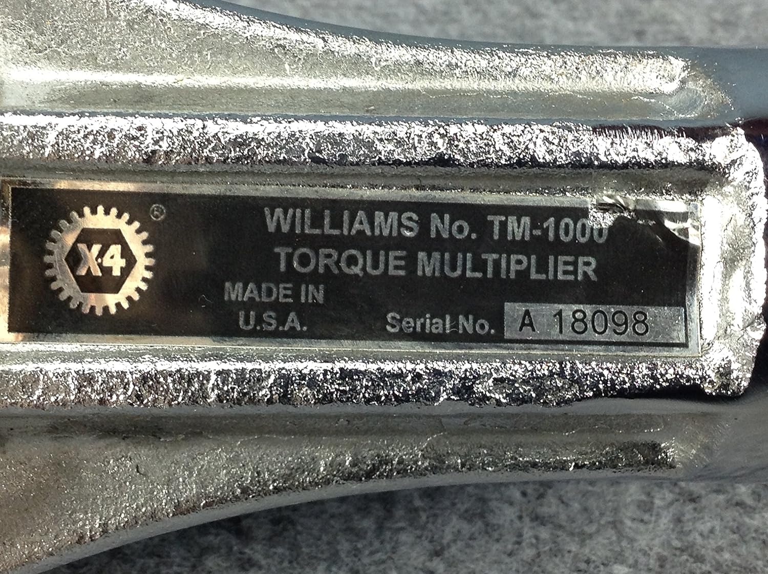 Automotive Williams TM750LW Torque Multiplier with Handle Snapon