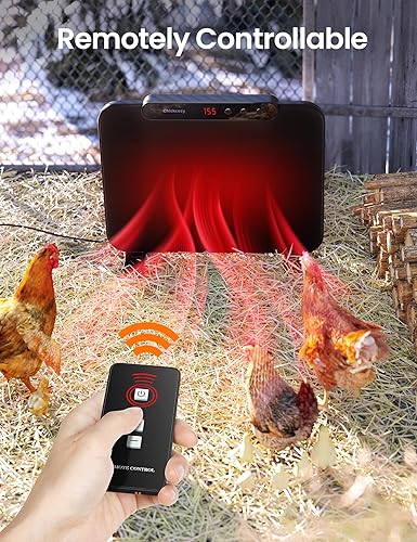 Chickcozy Chicken Coop Heater Radiant Heat Panel, Warmer for
