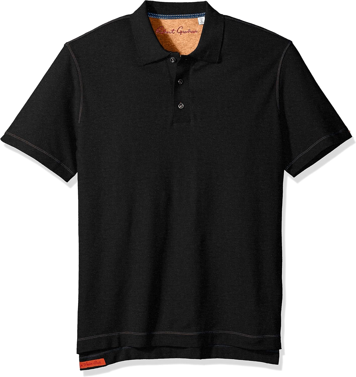 Robert Graham Men's Short Sleeve Classic Fit Jersey Model Polo