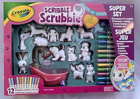 Crayola Super Set Scribble Scrubbie Tub 