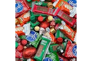 SUNNY ISLAND Christmas Candy Mix - Famous Brands’ Chocolate Candy Assortment, 3 Pound Bulk Variety Pack, Individually Wrapped - About 130 Pieces