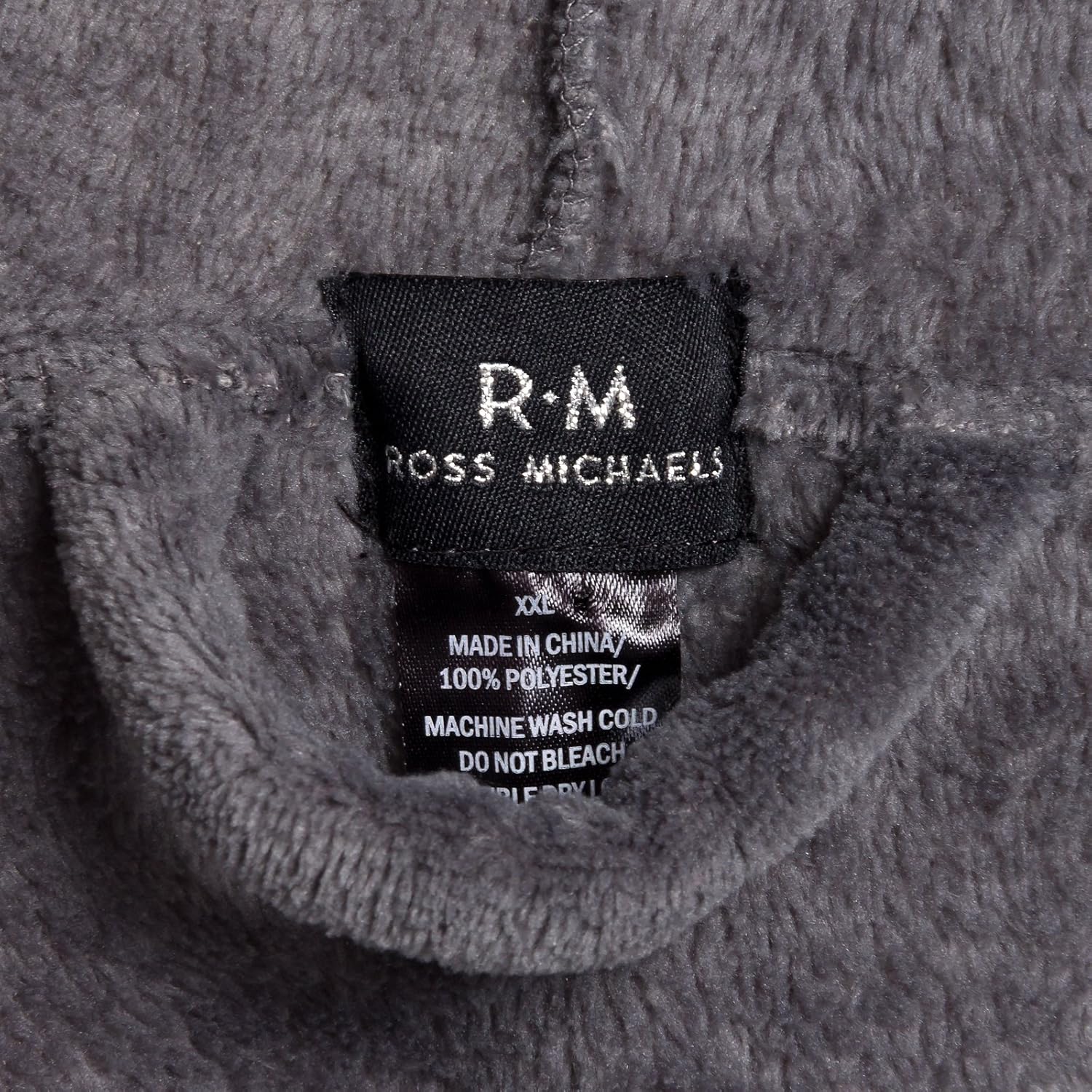 Ross Michaels Men's Hooded Robe - Plush Shawl Kimono Bathrobe for Men at  Men’s Clothing store