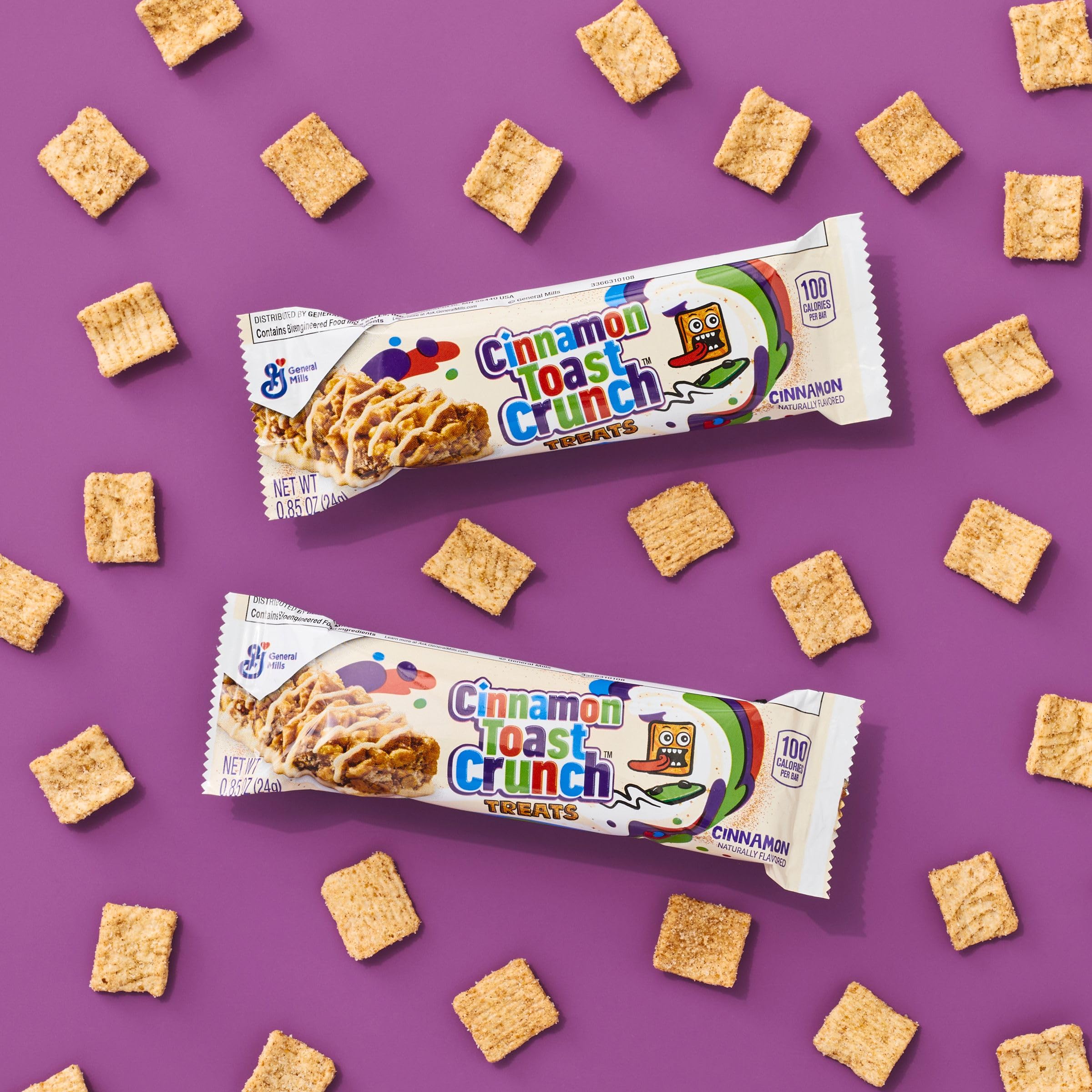 Cinnamon Toast Crunch Cereal Treat Bars, Snack Bars, 8 Ct, 6.8 oz