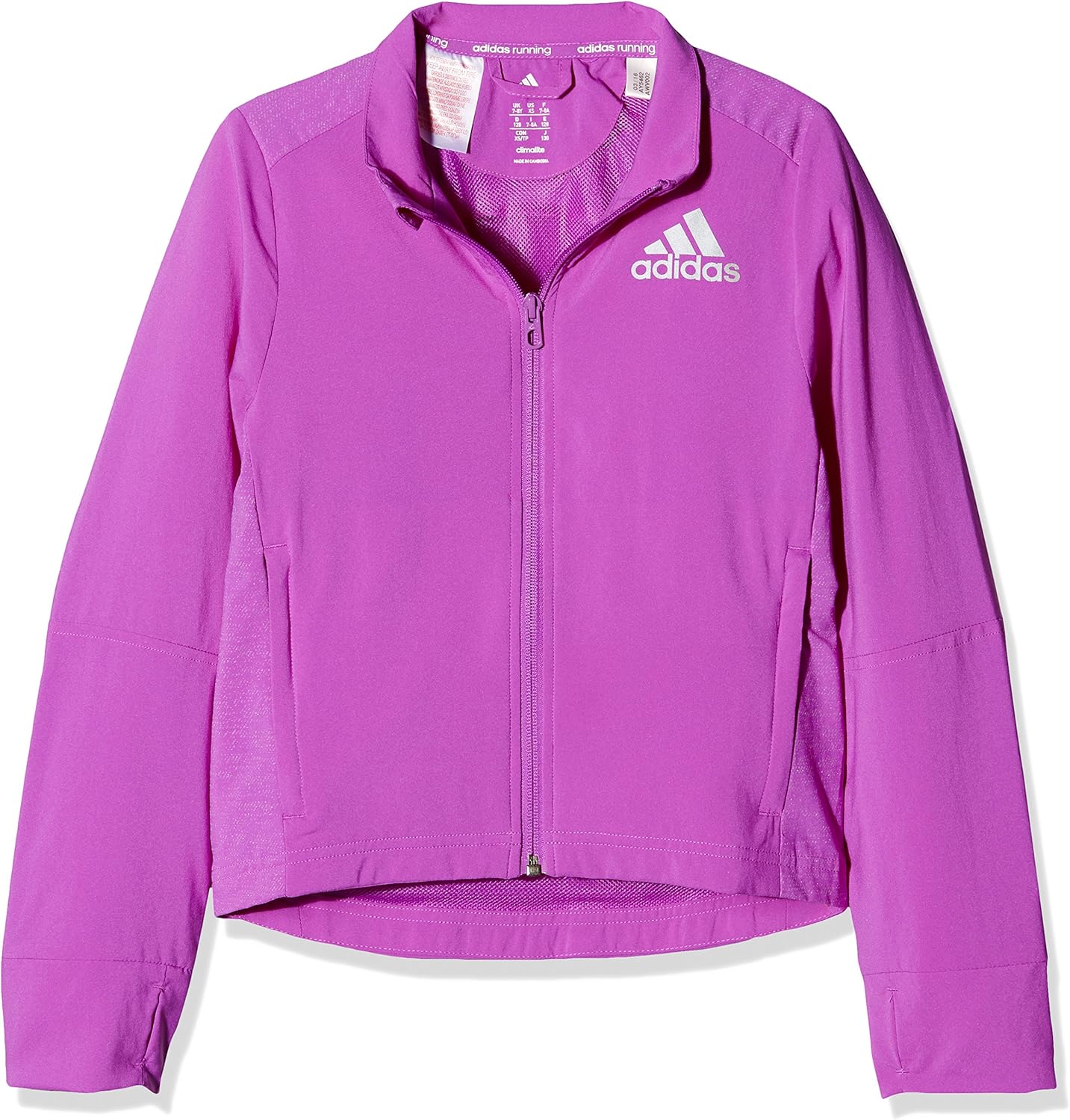 adidas YK R G WINDB Jacket for Girls Amazon.co.uk Clothing