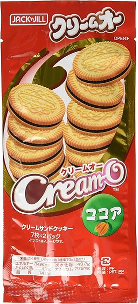 Amazon クリームオーココア味 14枚 16袋 エヌエス インターナショナル ビスケット クッキー 通販