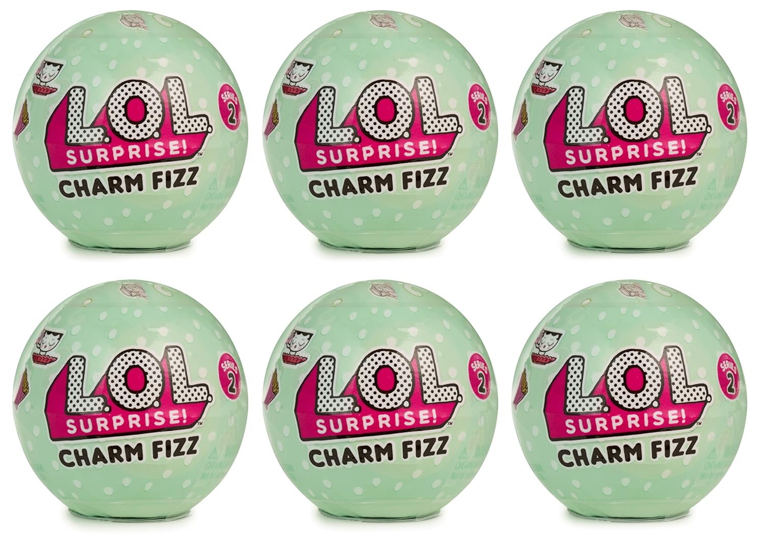 lol surprise charm fizz series 2