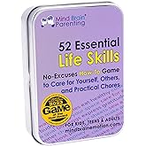 Mind Brain Emotion 52 Essential Life Skills: No-Excuses Game to Teach Kids, Teens & Adults How to Care for Self & Chores, Practical Solution for Responsible Boys, Confident Girls, Happy Family