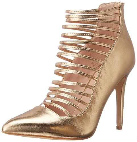 aldo gold pumps