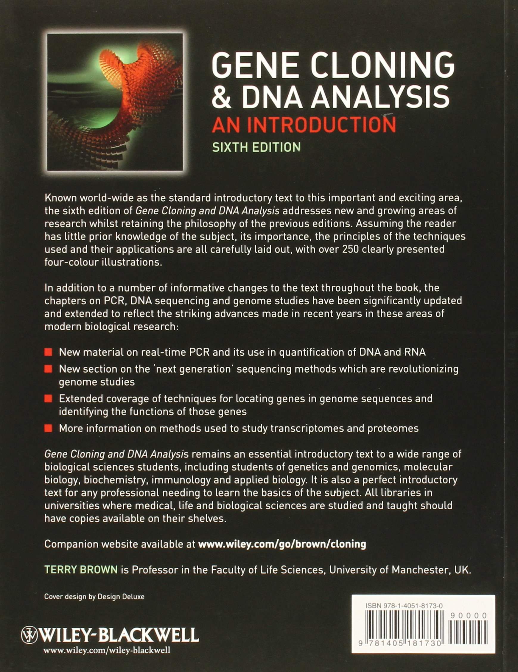 gene cloning and dna analysis an