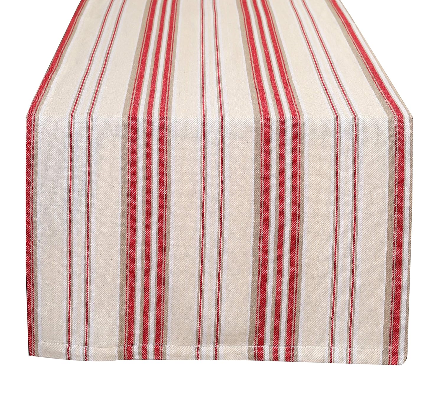 Best red stripe table runner