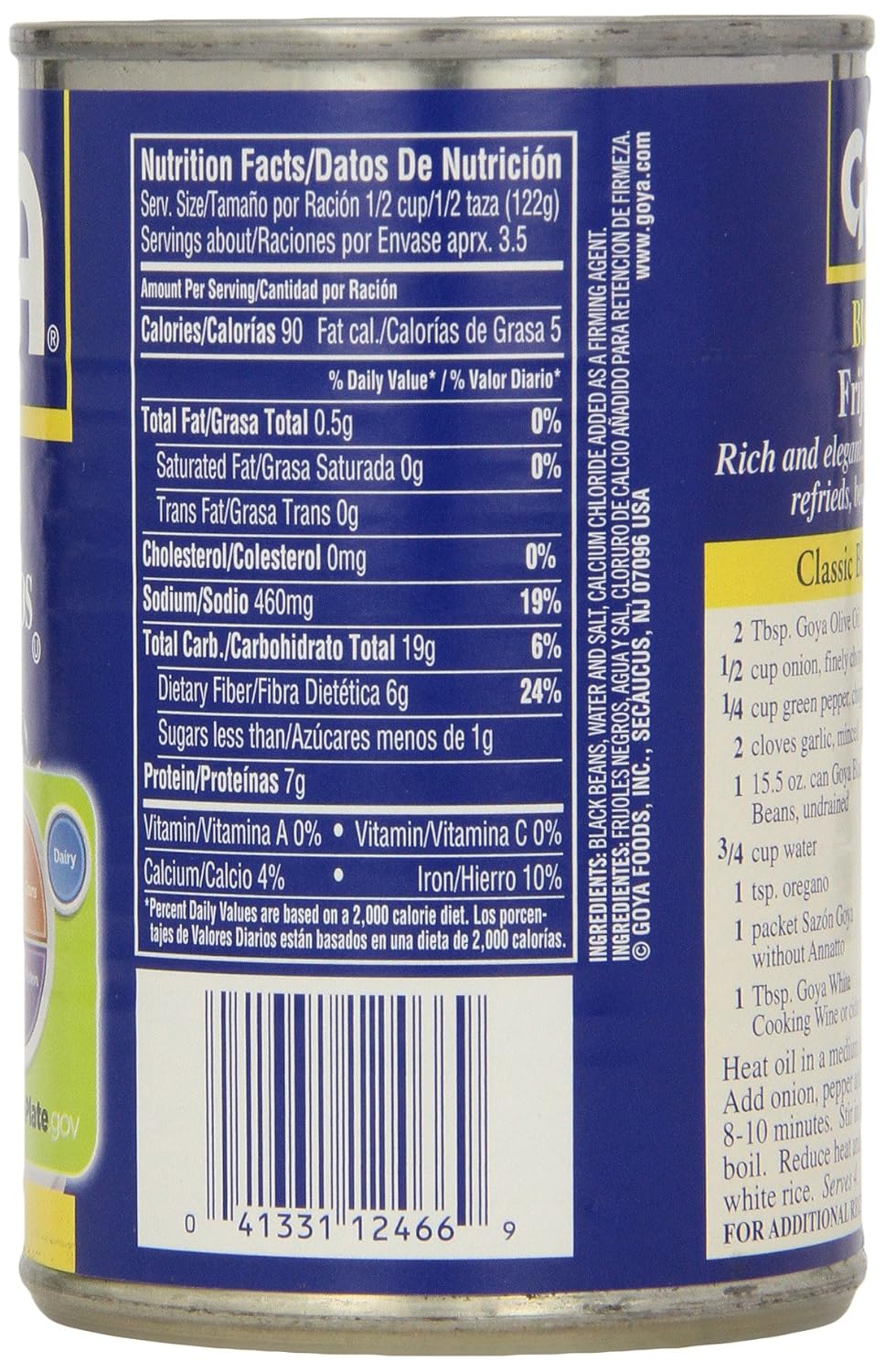 Canned Black Beans Nutrition Info Runners High Nutrition