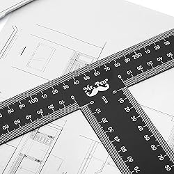 Mr. Pen - T Square, T Ruler, 45 cm, Metal, T Square