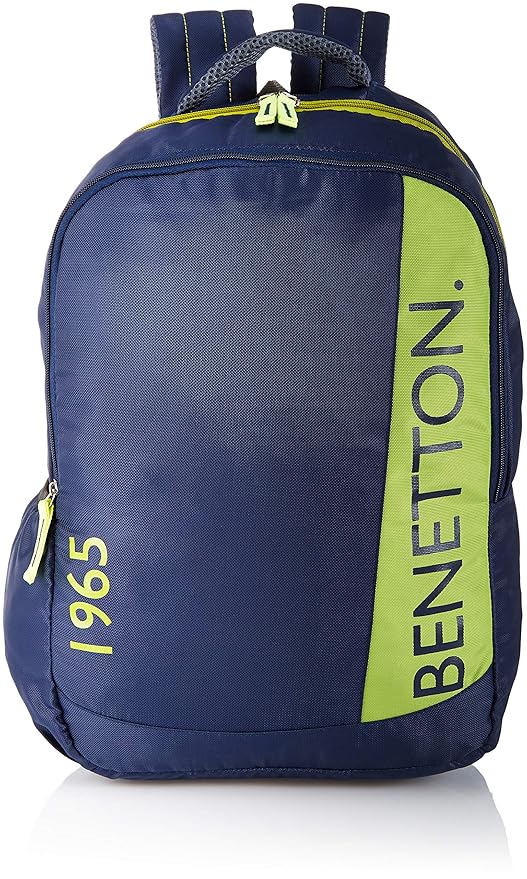 United Colors of Benetton 22 Ltrs Blue Casual Backpack (0IP6COLBPNL6I)