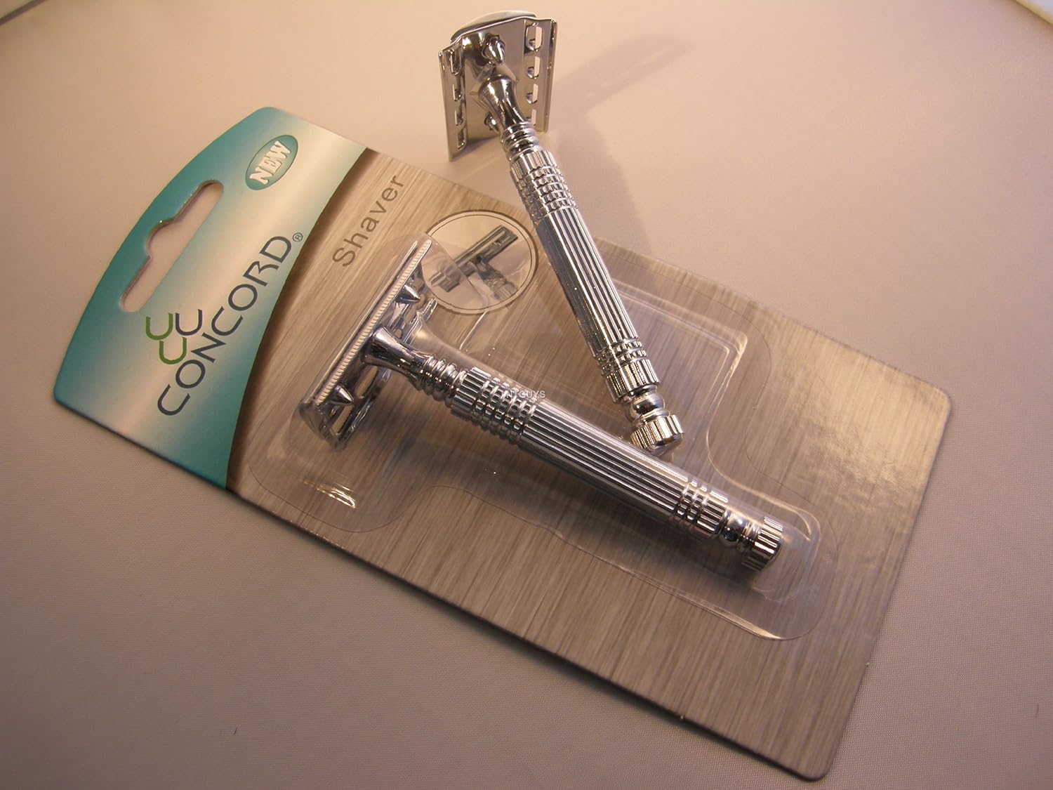 Concord Double Edge DE Safety Razor 3piece model Amazon.ca Health