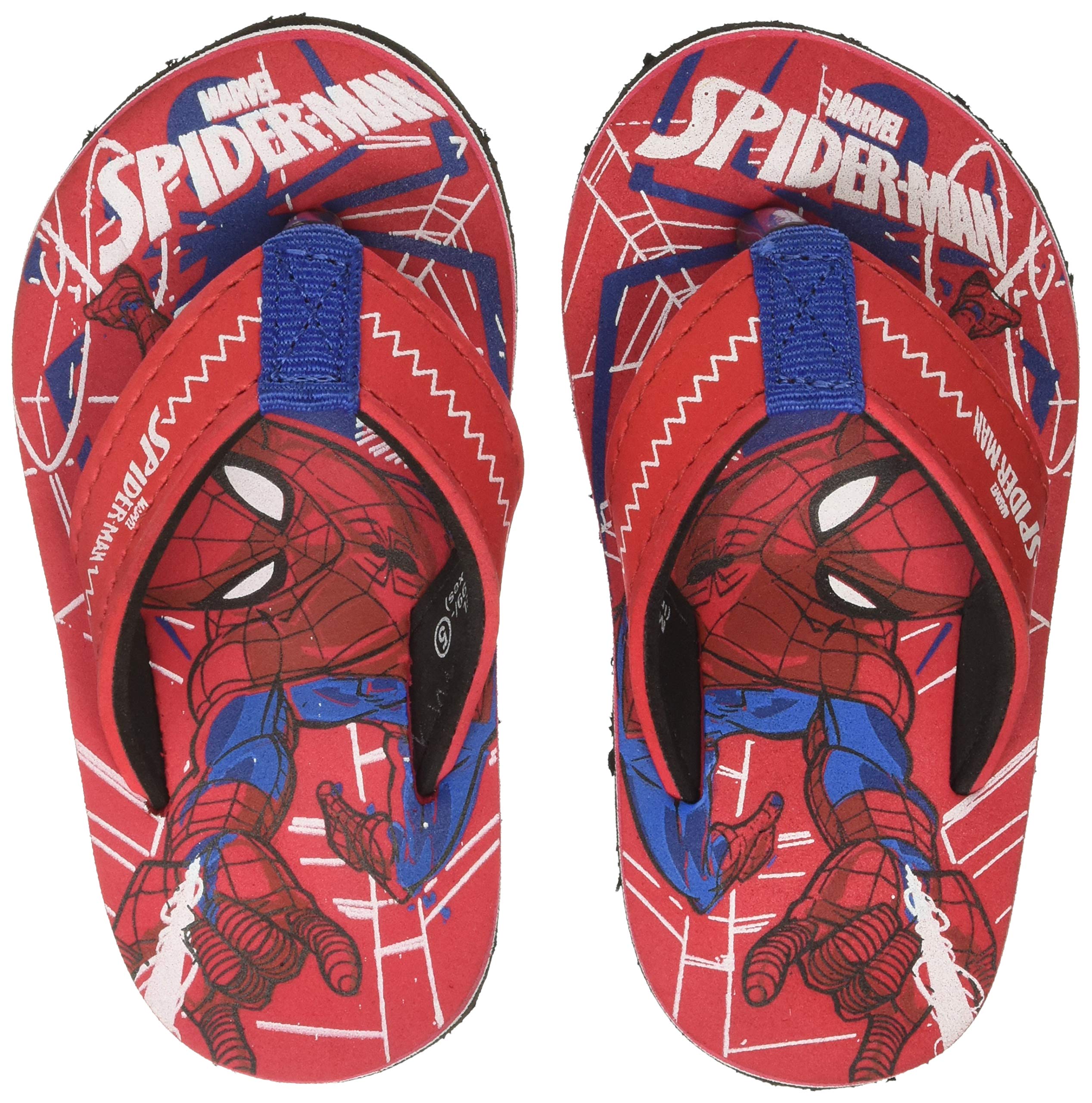 spiderman flip flops