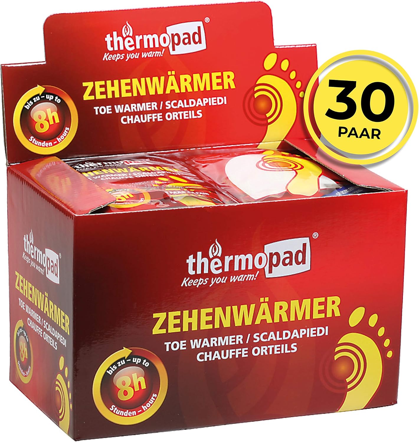 Thermopad 78320 Toe Warmers(30 toe warmers) Sports & Outdoors