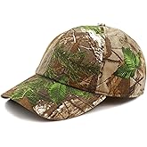Hunting Headwear - Official Licensed Realtree Camouflage Outdoor Sun Cap Hat
