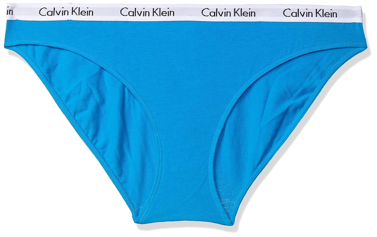 Buy Calvin Klein Women's Plain/Solid Bikini (D16189SBM_Blue Topaz