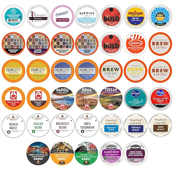 CRAZY CUPS SINGLE SERVE & K CUPS VARIETY...