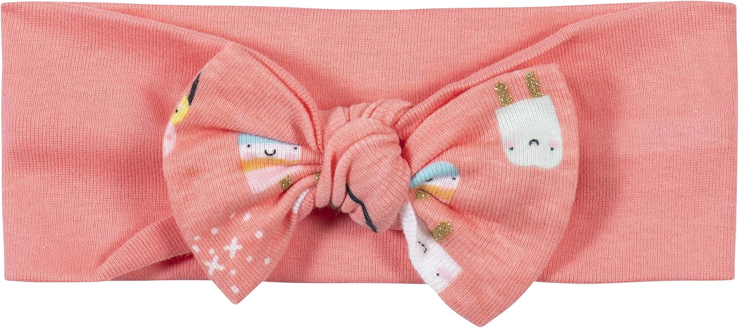 Gerber Baby Girls' 3-Piece Dress, Diaper Cover and Headband Set: Clothing