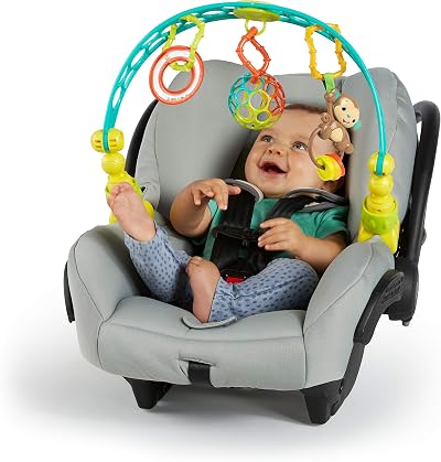 Bright Starts OBall Flex 'n Go Activity Arch Take-Along Stroller Toy Newborn+