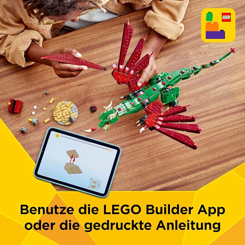 Creator 3in1 Grüner Drache 31161