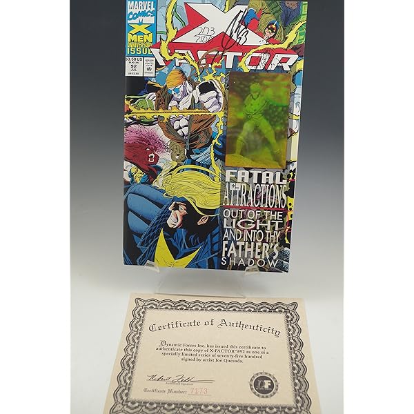 Amazon.com: X-Men #25 (Hologram Cover Anniversary Issue Fatal