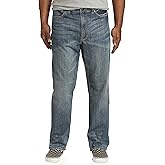 True Nation by DXL Big and Tall Relaxed-Fit Stretch Jeans, Cali Cool