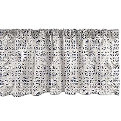 Ambesonne Ethnic Window Valance, Watercolor Style