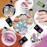 Renfio Holographic Ultra Fine Glitter Powder Black 60g Resin Epoxy Chips view 5