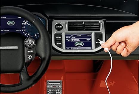 montable eléctrico range rover feber roja 12v