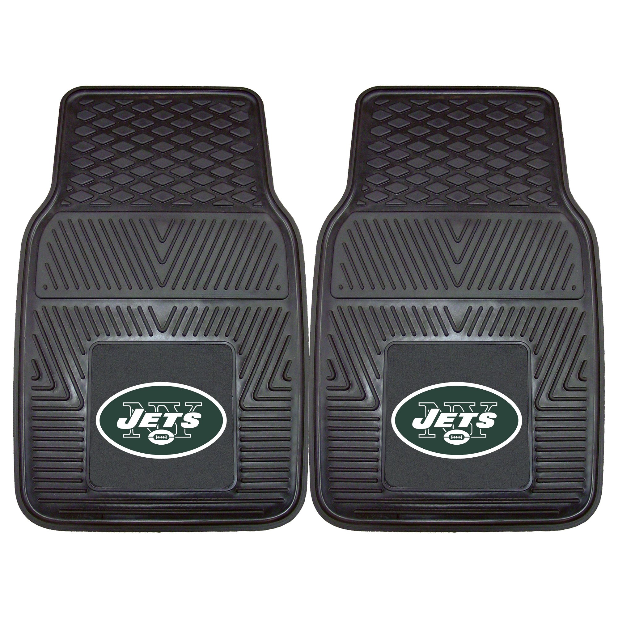 FANMATS NFL New York Jets Vinyl Heavy Duty Car Mat