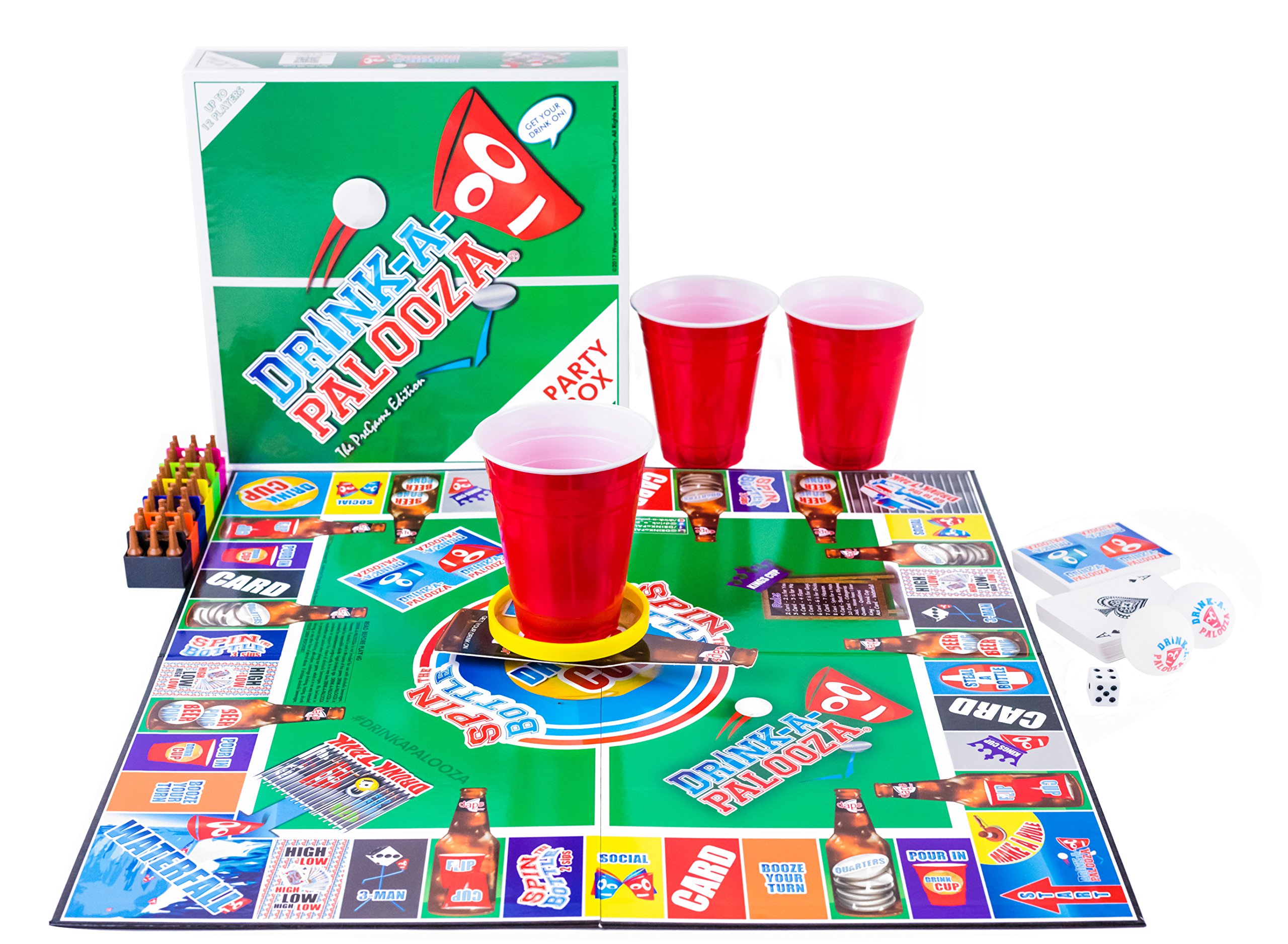 DRINK A PALOOZA Ultimate Adult Drinking Board Game Drinking Adults 