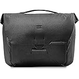 Peak Design Everyday Messenger V2 13L Black, Travel or Photo Carry with Laptop Sleeve (BEDM-13-BK-2)