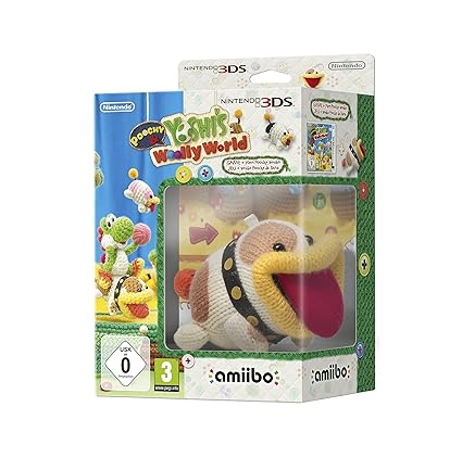 Nintendo Poochy & Yoshi's Woolly World + amiibo