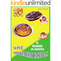 SUPER SOBREMESAS CASEIRAS (Portuguese Edition) book cover