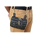 Bikers Jeans Loop Hang Denim Canvas Purse I phone 6 7 Case Cross Body Bag