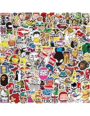 Kit Adesivi [150-PCS] Q-Window Graffiti Stickers Adesivo Decalcomanie per Auto Moto Tuning Bambini Ps4 Bici Skateboard Bagaglio Paraurti Patch Macbook Computer PC Tastiera Sticker Bomb Ricompensa