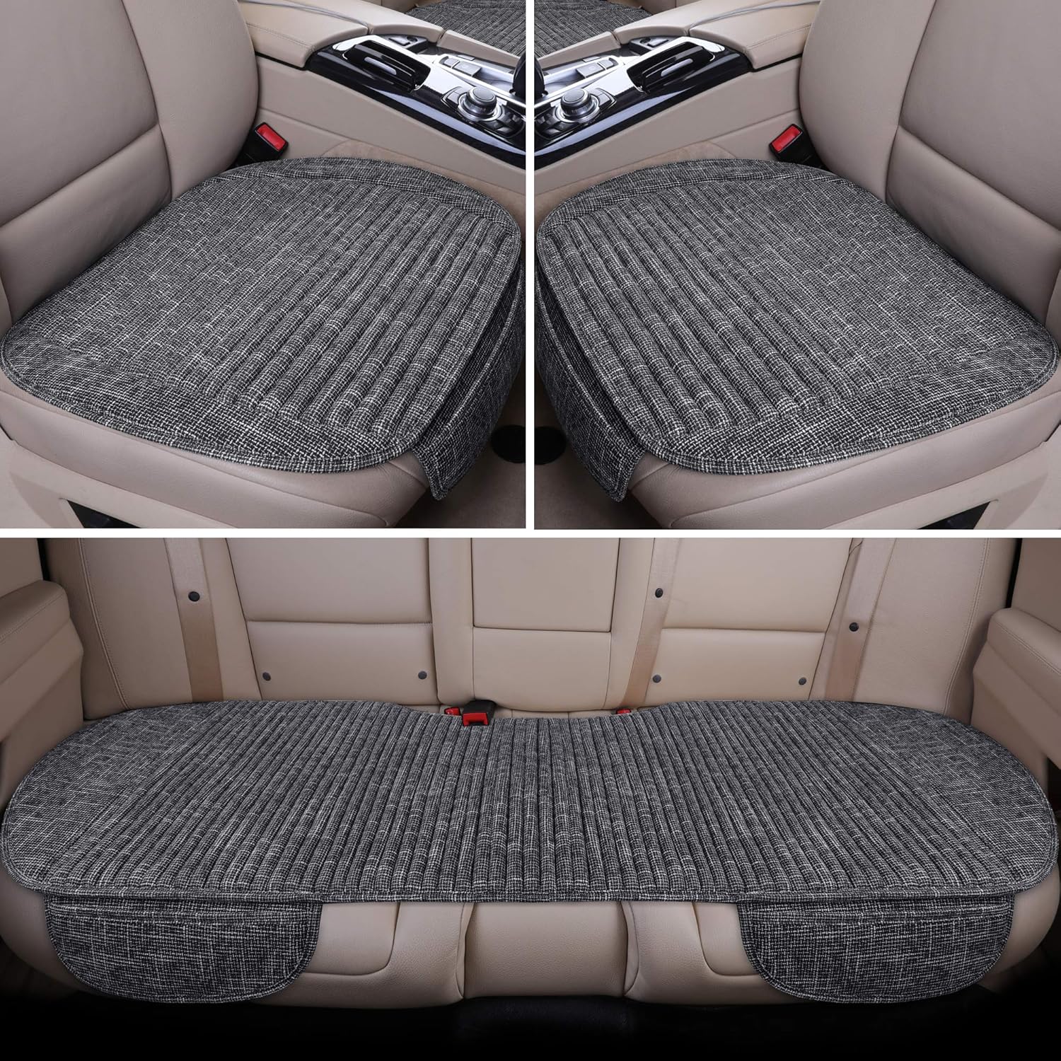 Best van seat covers leather white black