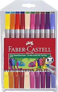 Faber-Castell 151119 - Doppelfasermaler 20er Etui, 1 Stück