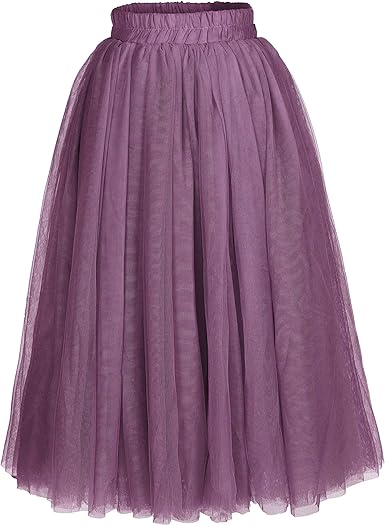 girls tulle maxi skirt