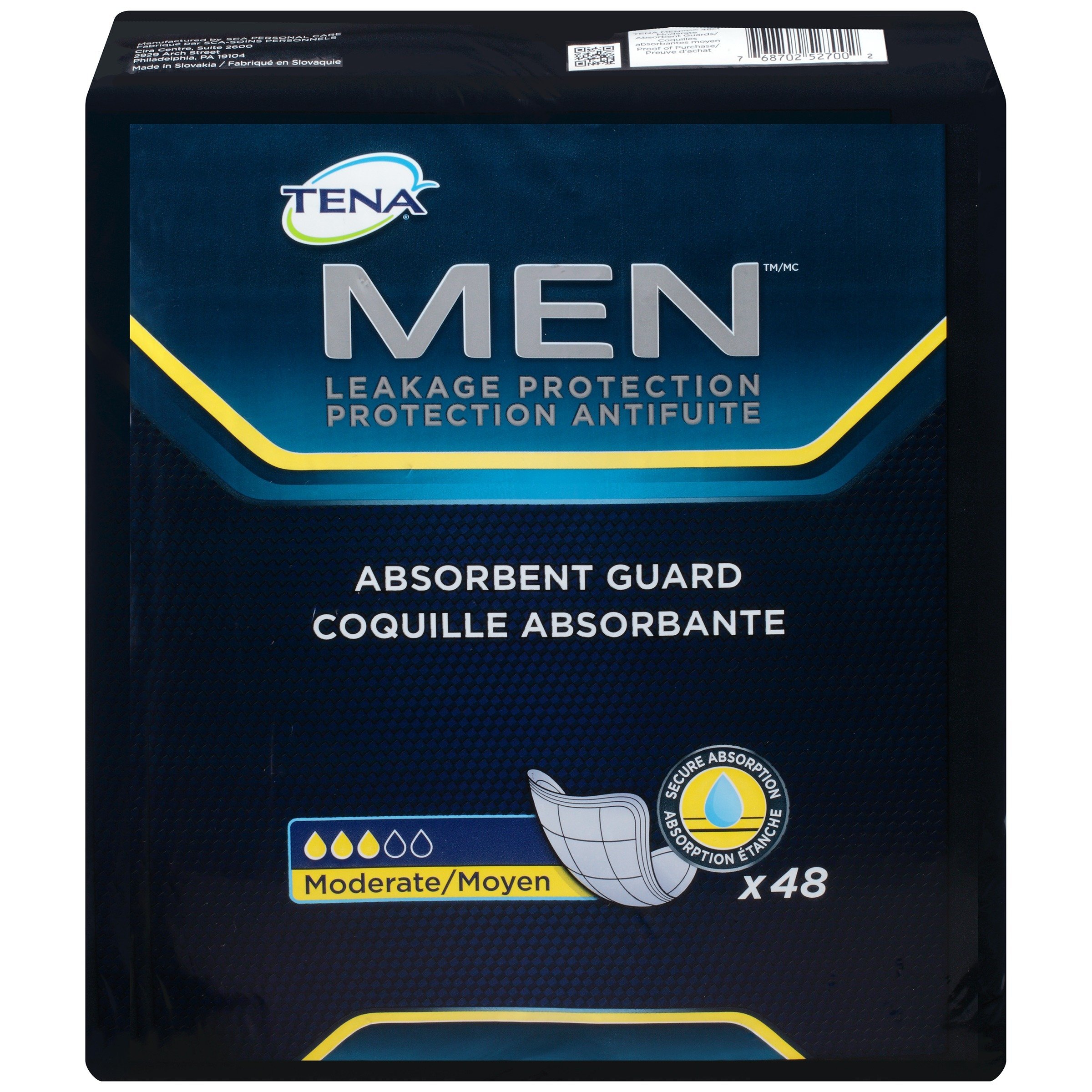 TENA Men Incontinence Protective Guard Level 2 48 Count eBay