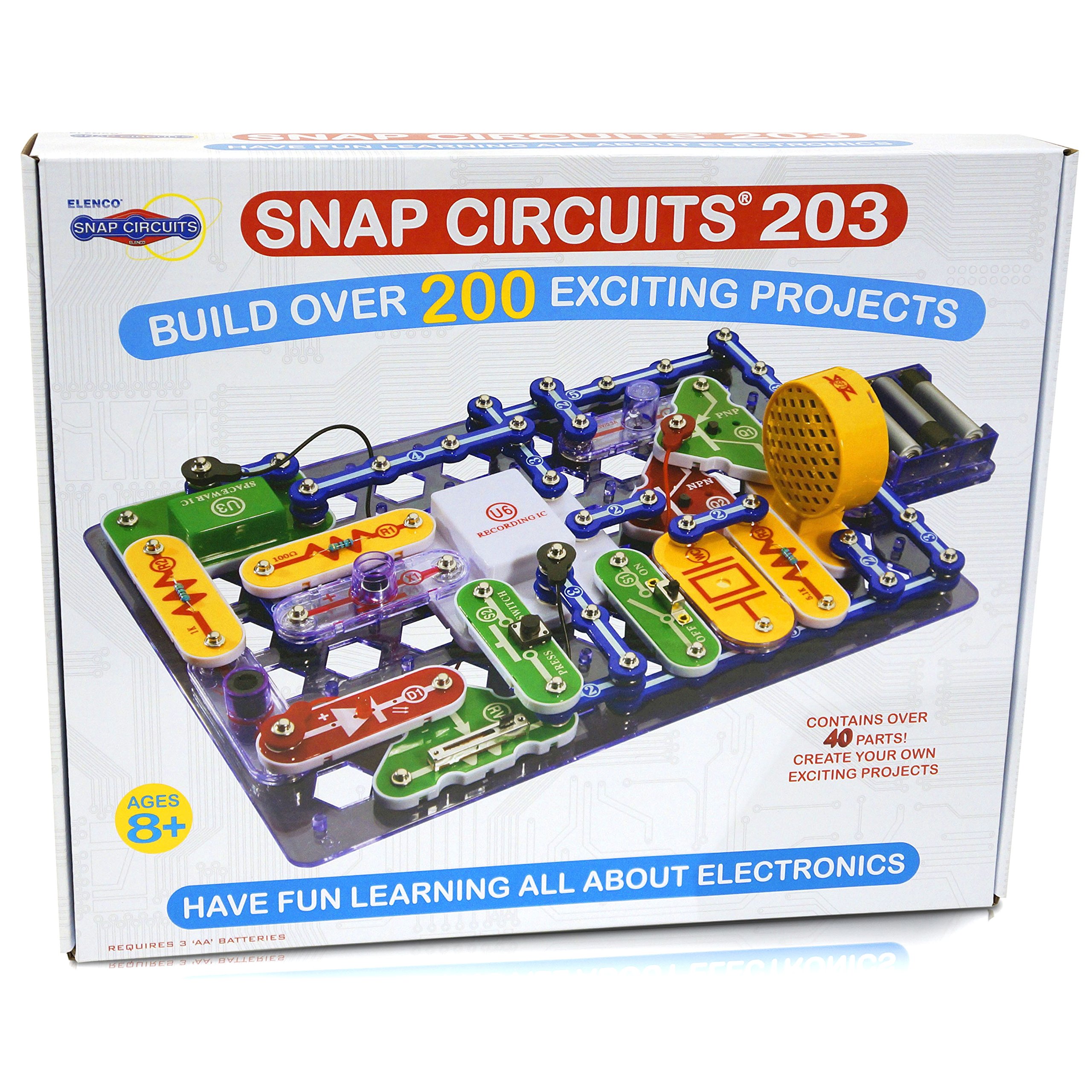 snap circuits arcade electronics discovery kit