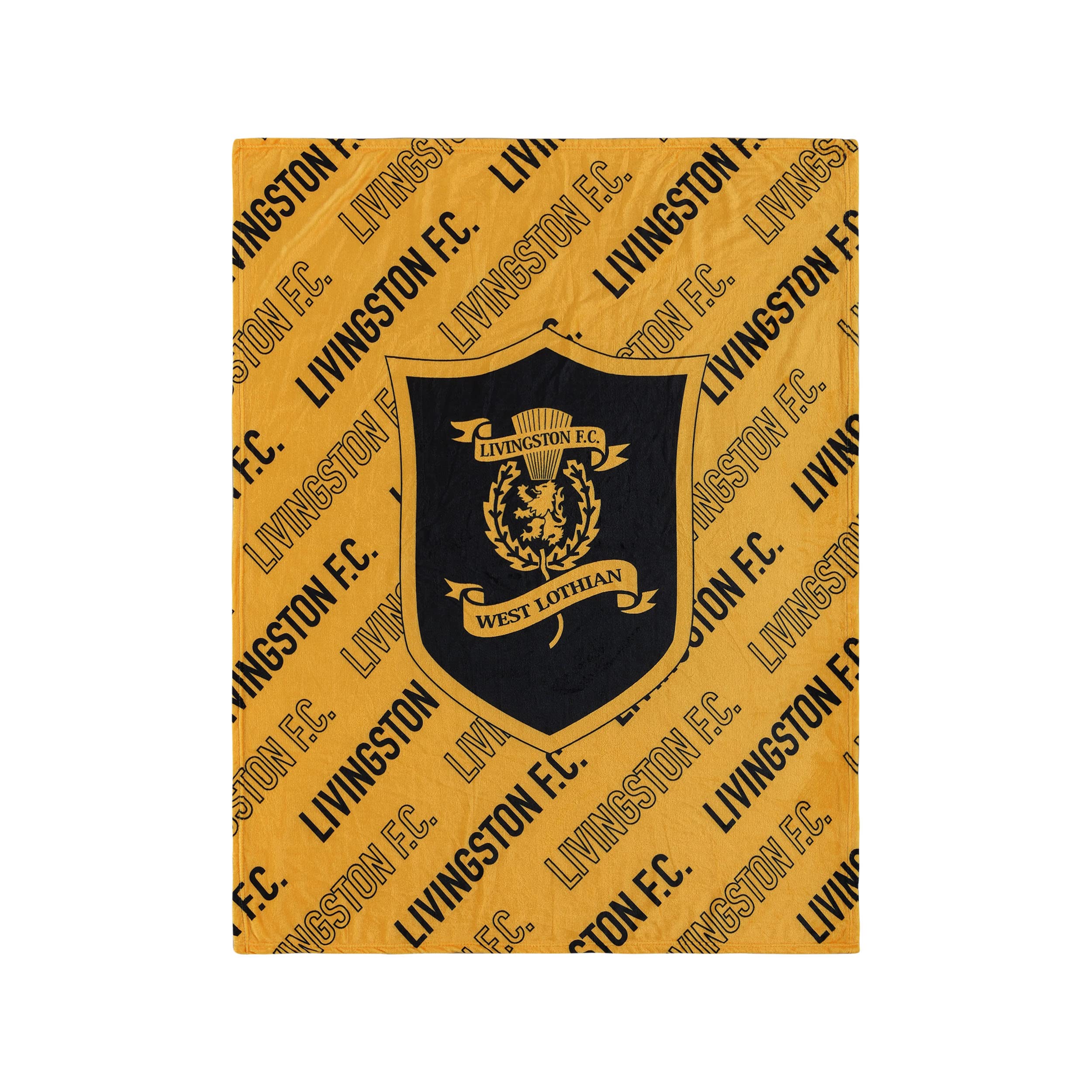 FOCO Scotish Premier League SPL Football Livingstone Fan Bed Throw Blanket