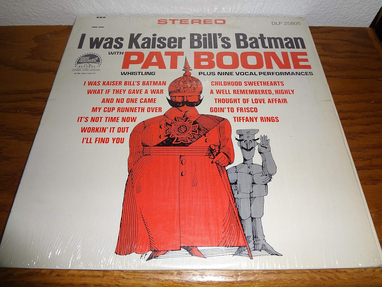 Pat Boone I Was Kaiser Bill S Batman Lp Vinyl Amazon Com Music I was kaiser bills batman. amazon com